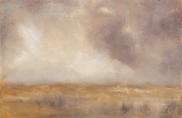 Bucolic Landscape, oil pastel on paper, 6" x 9", 2010