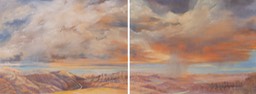 Water For a Parched Land - diptych